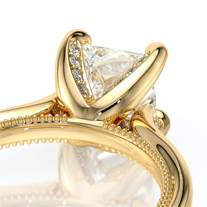 Verragio Halo Princess Engagement Ring