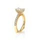 Verragio Halo Emerald Engagement Ring