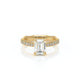 Verragio Halo Emerald Engagement Ring