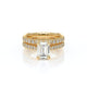 Verragio Halo Emerald Engagement Ring