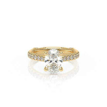 Verragio Halo Oval Engagement Ring