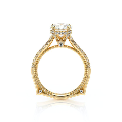 Verragio Halo Round Engagement Ring