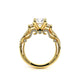 Verragio Three-Stone Round Engagement Ring