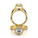 Verragio Halo Round Engagement Ring