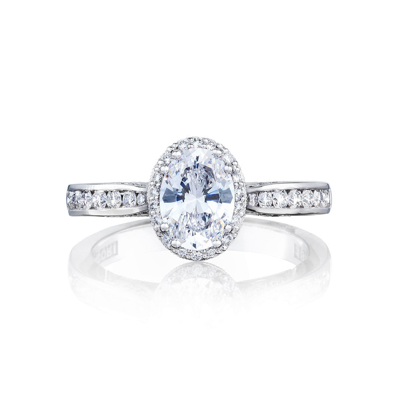 Tacori Dantela Collection Oval Diamond Ring 2646-25OV75X55