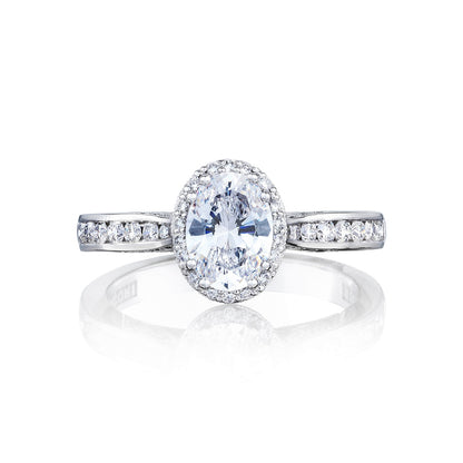 Tacori Dantela Collection Oval Diamond Ring 2646-25OV75X55