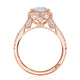 Round Bloom Engagement Ring