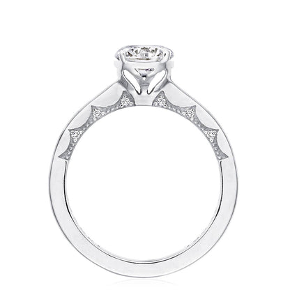 Tacori 14k White Gold Coastal Crescent Collection Classic Engagement Ring Setting