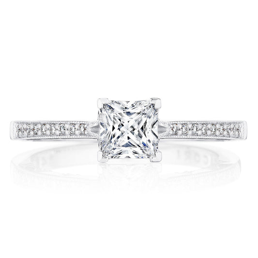 Princess Solitaire Engagement Ring