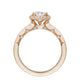 Round Bloom Engagement Ring