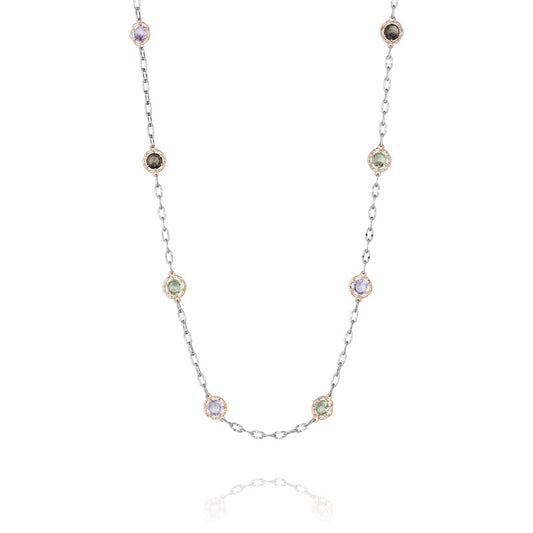 Tacori Color Medley Candy Drop Gem Chain Necklace