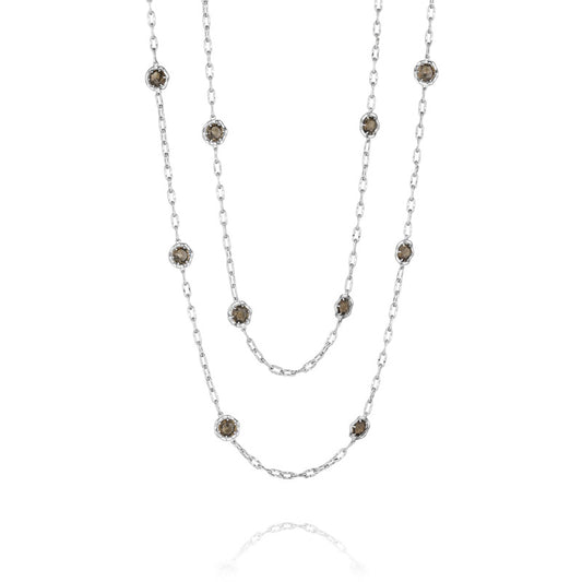 38" Candy Drop Necklace featuring Smokey Quartz