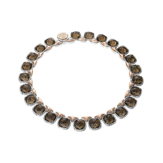 Tacori Tacori Vault Gem Basket Necklace featuring Smokey Quartz
