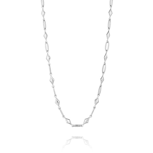 Tacori Classic Rock Petite Diamond Link Chain Necklace