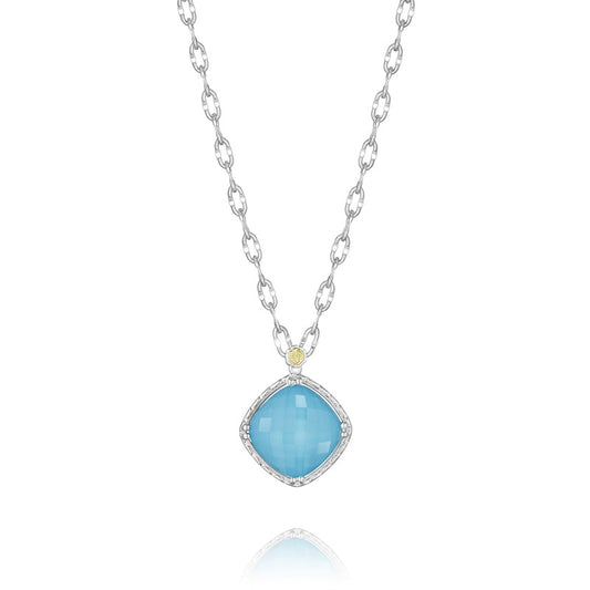 Gem Pendant featuring Neo-Turquoise