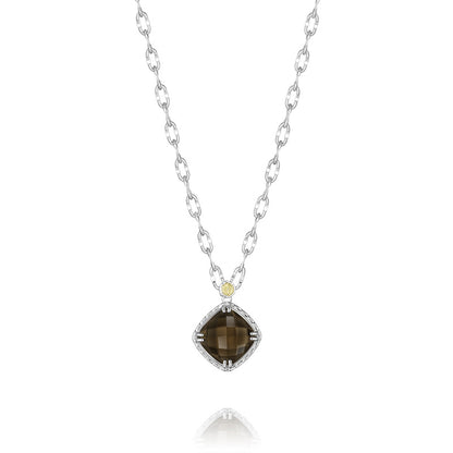 Tacori Truffle Petite Cushion Cut Gem Pendant