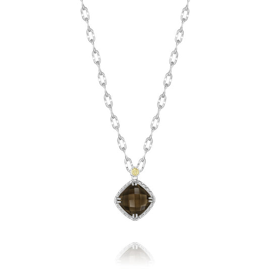 Tacori Truffle Petite Cushion Cut Gem Pendant