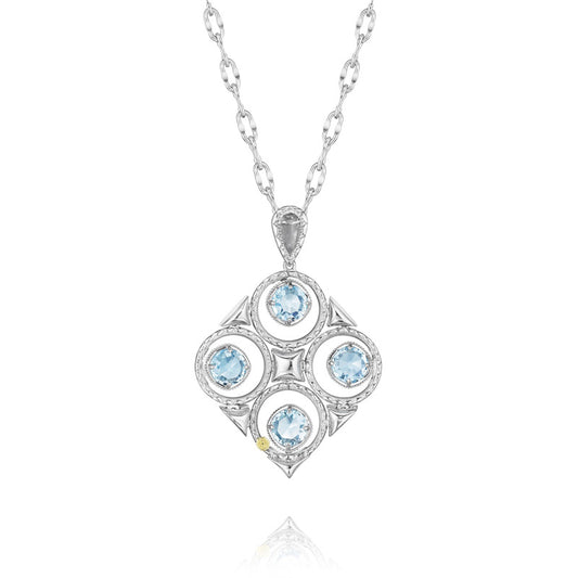 Tacori Island Rains Floral Gem Pendant