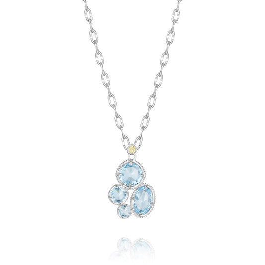 Tacori Island Rains Simply Gem Cluster Pendant