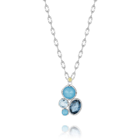 Tacori Island Rains Simply Gem Cluster Pendant