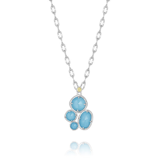 Tacori Island Rains Simply Gem Cluster Pendant
