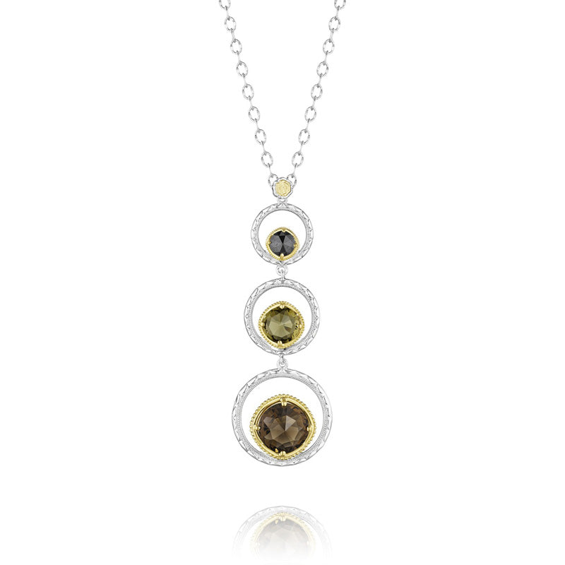 Tacori Midnight Sun Triple Crescent Bloom Necklace