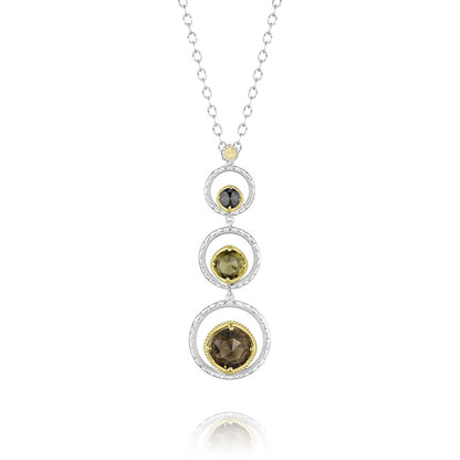 Tacori Midnight Sun Triple Crescent Bloom Necklace
