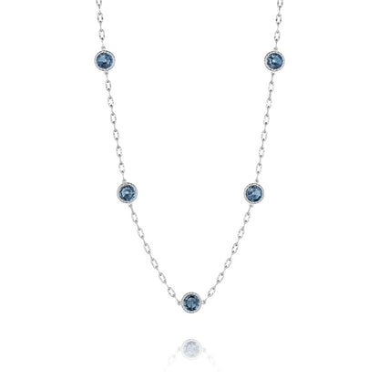 Raindrops Necklace featuring London Blue Topaz