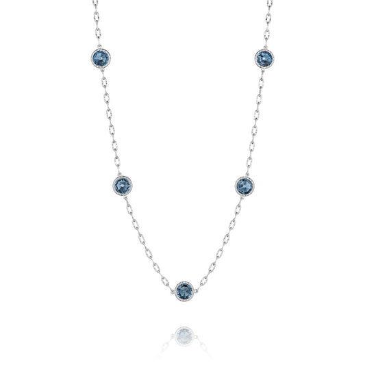 Raindrops Necklace featuring London Blue Topaz