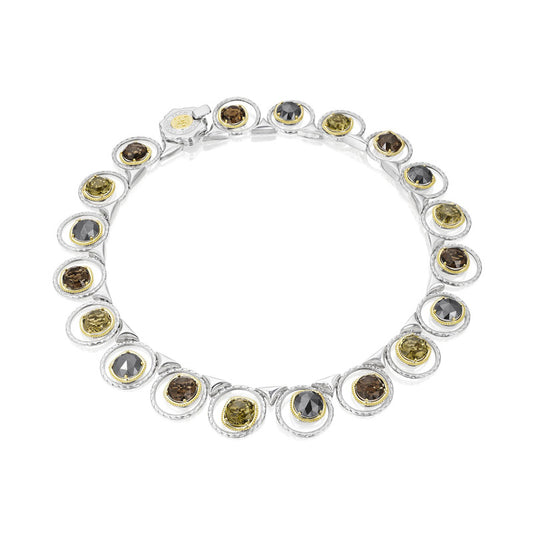 Tacori Midnight Sun Gem Circle Necklace