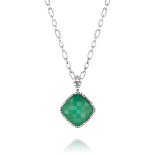 Tacori City Lights Checkered Gem Pendant