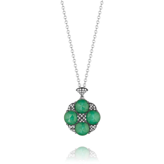 Tacori City Lights Pave Gem Cluster Pendant