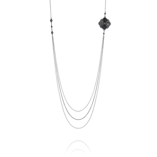 Tacori City Lights After Dark Delicate Layers Multi-Strand Necklace