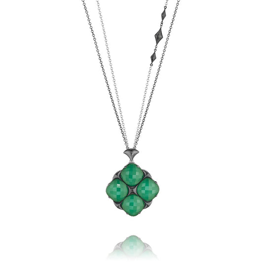 Tacori City Lights Bold Embellished Chain Pendant Necklace