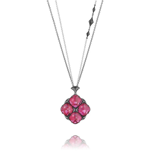 Tacori City Lights Bold Embellished Chain Pendant Necklace
