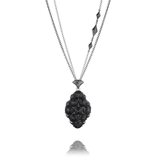 Tacori City Lights After Dark Embellished Chain Gem Pendant Necklace