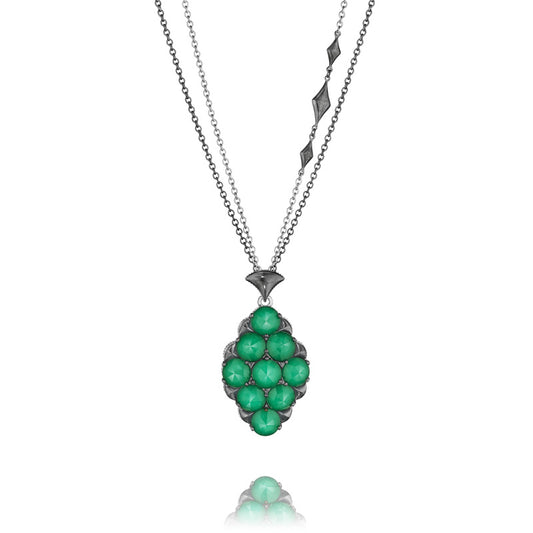 Tacori City Lights Embellished Chain Gem Pendant Necklace