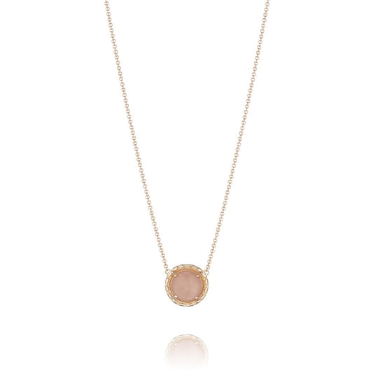 Tacori Moon Rosé Gem Coin Pendant