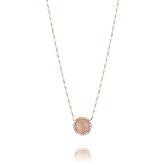 Tacori Moon Rosé Pavé Pendant