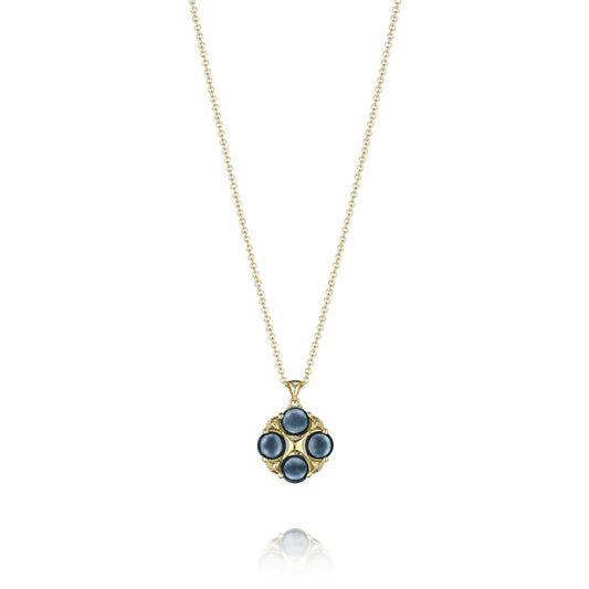 Tacori Golden Bay Lotus Four Gem Pendant