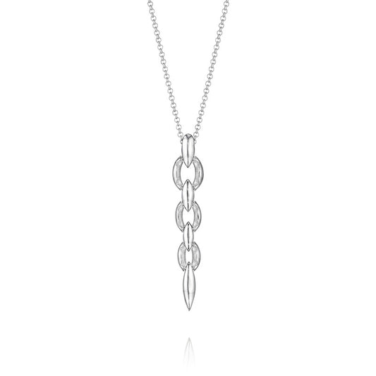 Escalating Link Drop Pendant