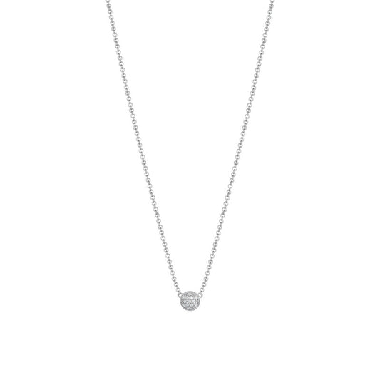 Petite Dew Drop Pendant featuring PavÃƒÂ© Diamonds