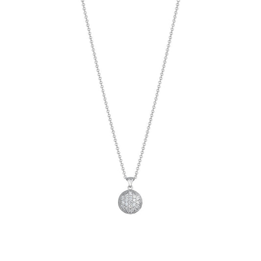 Dew Drop Pendant featuring Pav&eacute; Diamonds