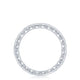 Twist with Diamond Accent Wedding Band