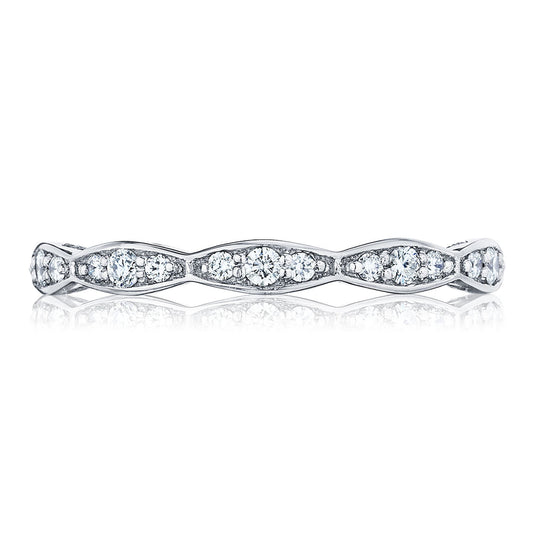 Marquise Design Wedding Band with Diamond