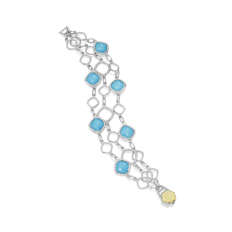 Gathered Gem Bracelet featuring Neo-Turquoise