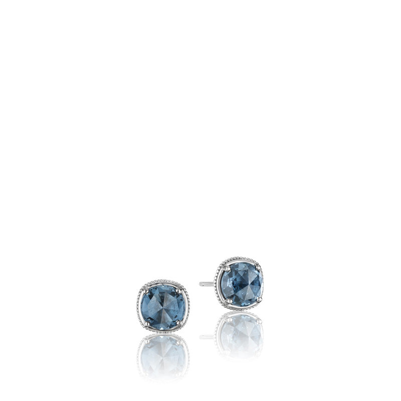 Simply Gem Stud featuring London Blue Topaz