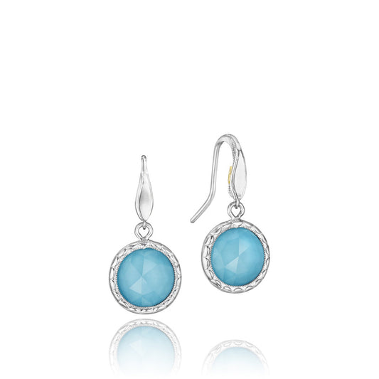 Simply Gem Drop Earrings featuring Neo-Turquoise