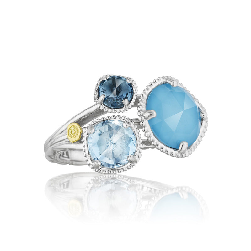 Budding Brilliance Ring featuring Assorted Gemstones