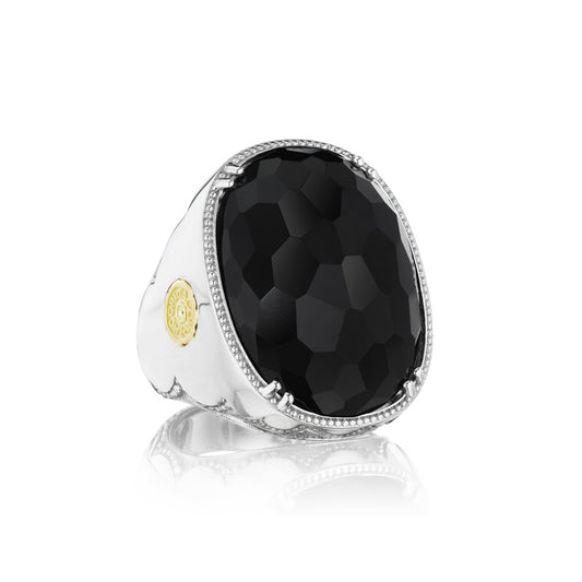 Tacori City Lights After Dark Oval Gem Ring